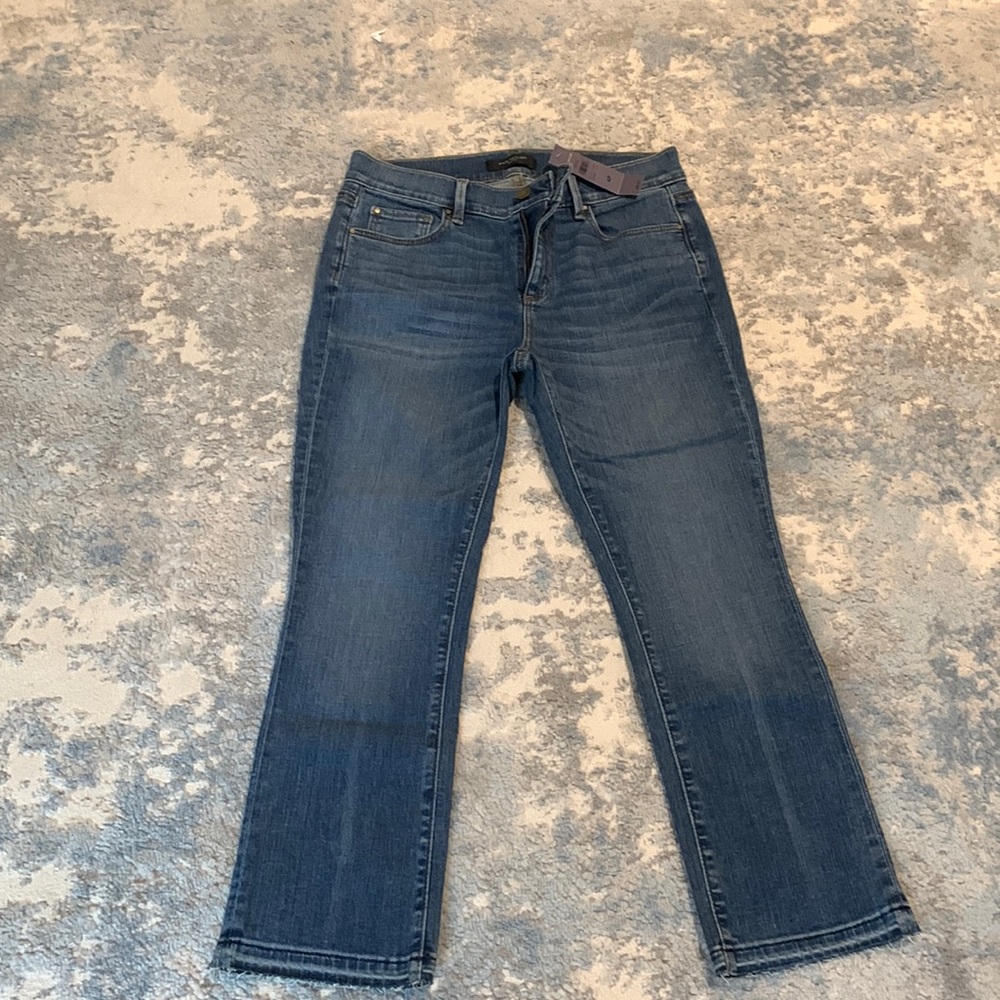 Size 4P Ann Taylor petite kick crop modern fit jeans Brand new